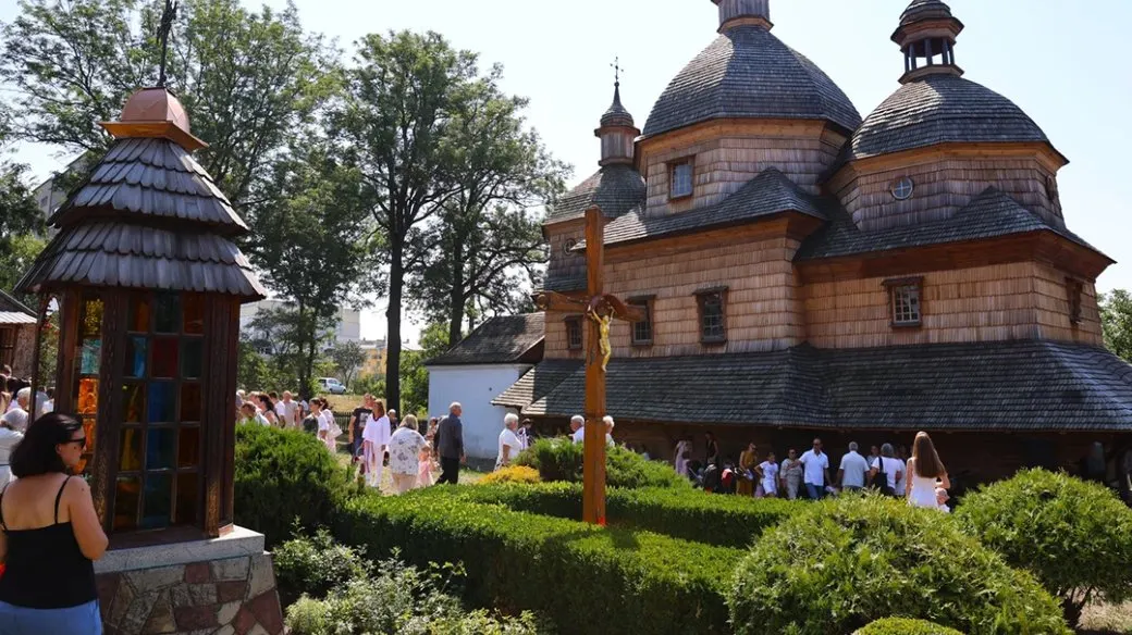 У Жовкві після реставрації відкрили для вірян Церкву Пресвятої Трійці
