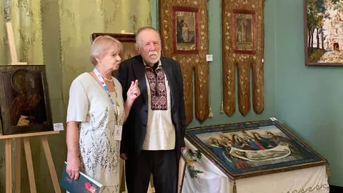 У Збаразькому замку показують ювілейну виставку Володимира Магінського