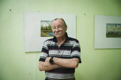 «Те, що було»: у Сумах показують етюди репресованого митця Павла Слесаренка