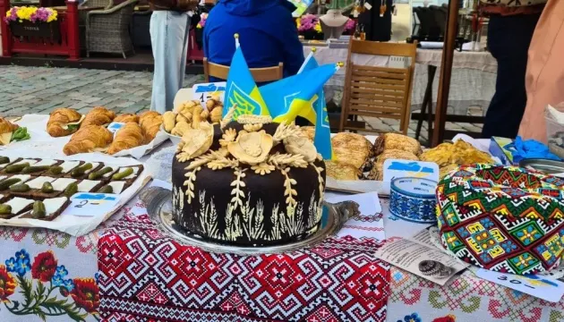 Вишивка, борщ і пісні: український стенд на етноярмарку в Естонії