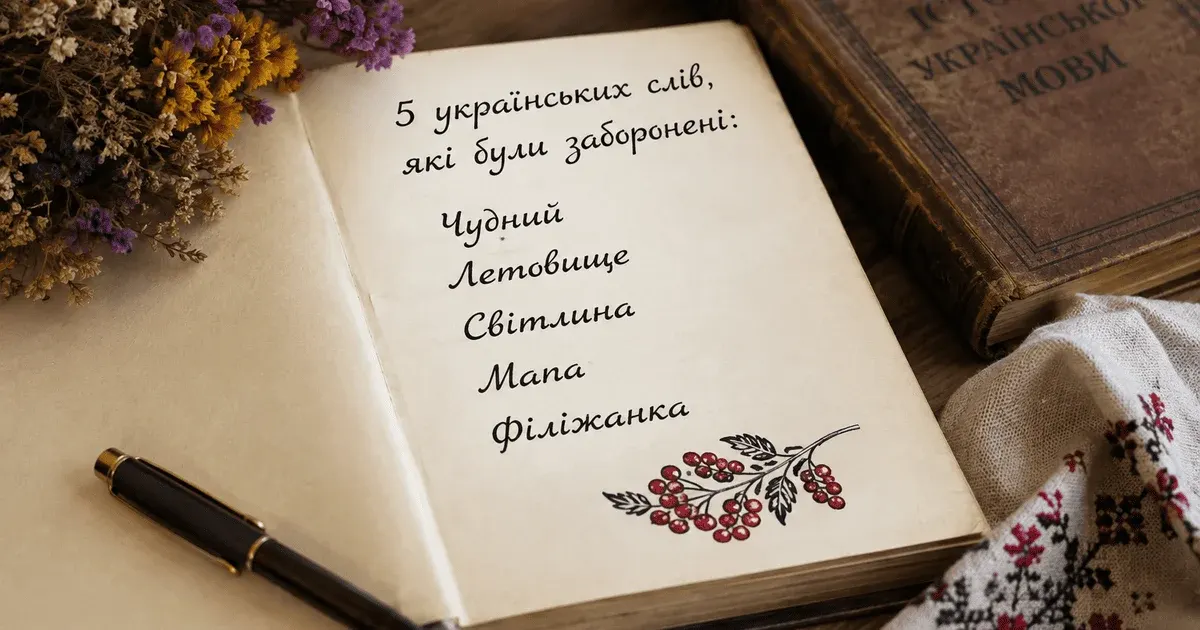 Повернення забутих: 5 українських слів, які витісняла радянська влада