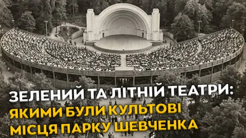Зелений і літній театри: культурна спадщина парку Шевченка у Дніпрі