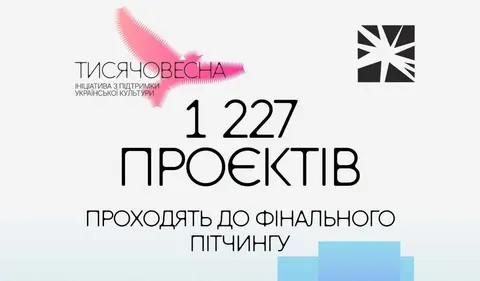 1227 проєктів «Тисячовесни» вийшли на фінальний пітчинг