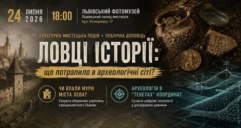 Ловці історії: у Львові говоритимуть про археологію міста для ветеранів