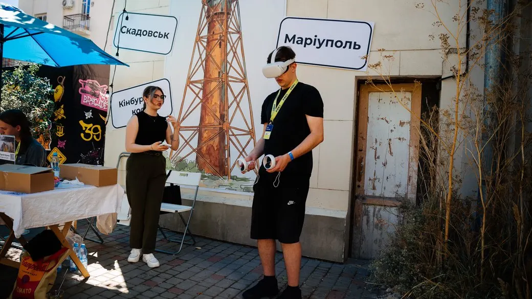 Херсонщина в Одесі: мальописи, VR-Джарилгач і «Повінь» на фестивалі PORT