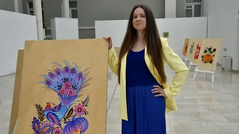 «Україна — це квітка, яка розквітне»: у музеї Шевченка відкрили виставку JYTTIA.